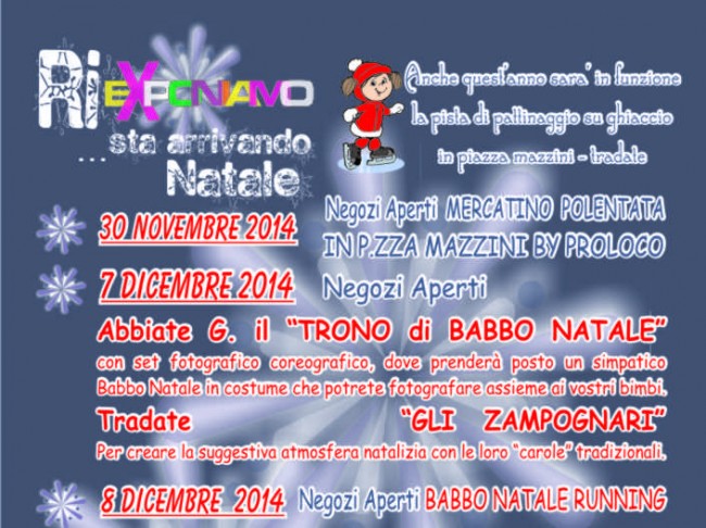 tradate natale