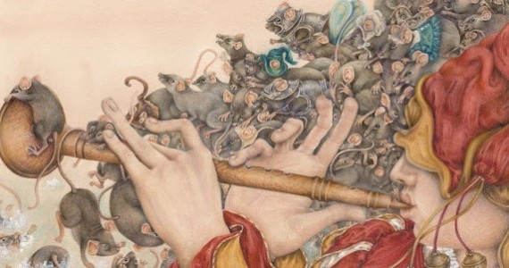 pifferaio magico e topi