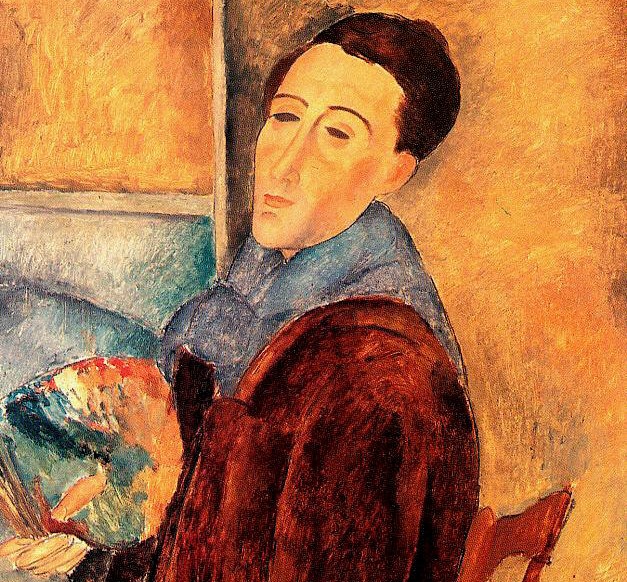 modigliani autoritratto