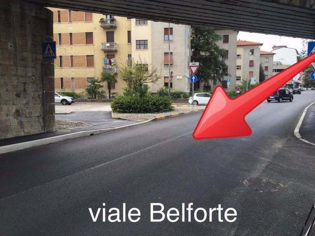 strisce mancanti viale belforte