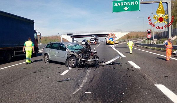 Incidente stradale sull'autostrada A9 | Varese Polis